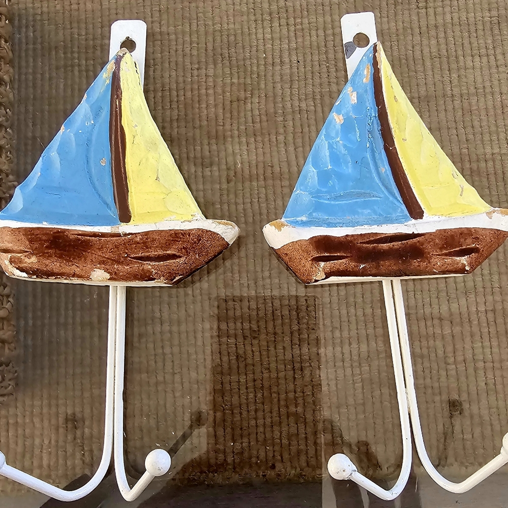 2 Boat hooks